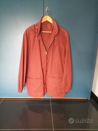 giaccone impermeabile con cappuccio