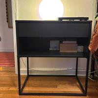 Comodino Vikhammer nero