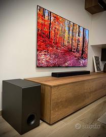 Soundbar LG S80QY con subwoofer 480watt