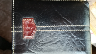 Portafoglio pelle, uomo, nero