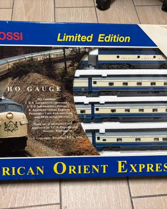 Rivarossi american orient express trenino
