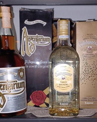 LIQUORI ARGENTARIUM MONACI E GOLDWASSER LIQUORE