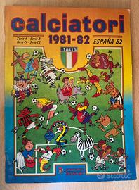 Album calciatori figurine Panini 1981-82 completo