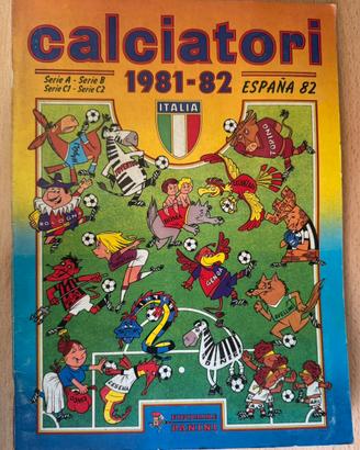 Album calciatori figurine Panini 1981-82 completo