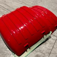 Parafanghi Scania nuovi rossi/neri