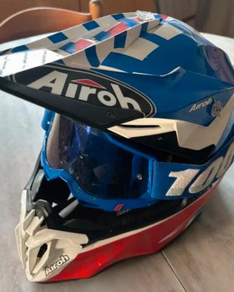 Casco Airoh Twist 2.0 Tech Blu