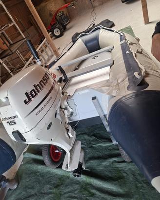Tender con motore 4t  3'80m 