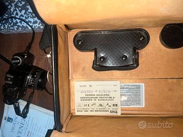 Yashica fr1 + obbiettivi +flash +borsa