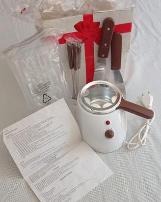 Cioccolatiera con accessori