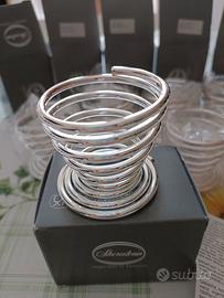 Set di porta uova in argento Sheratonn