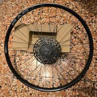 Ruota posteriore 29" Boost+cassetta 12v