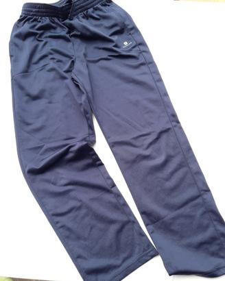 Pantaloni blu tuta