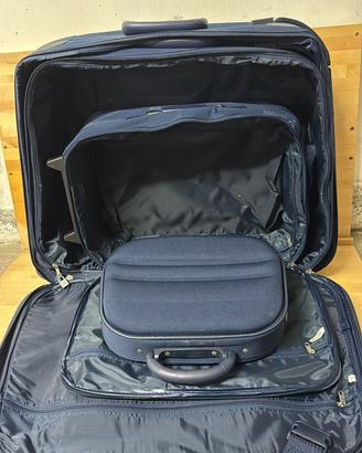 Set 4 Valigie Nidificate - Come Nuove - Blu Scuro