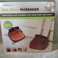 Massaggiatore scaldapiedi multiuso 