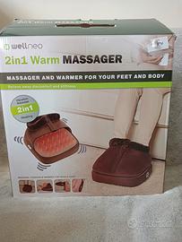 Massaggiatore scaldapiedi multiuso 