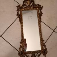 specchio rettangolare rococò 