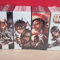Attack on titan cofanetti dal n6 al 25 incelofanat