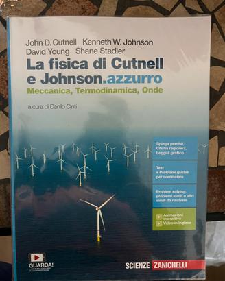 La fisica di Cutnell e Johnson.azzurro