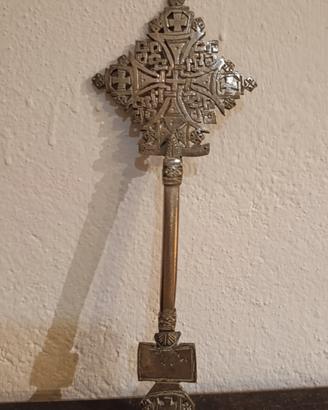 Croce manuale da benedizione copto-etiopica