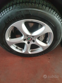 Cerchi stelvio con gomme invernali