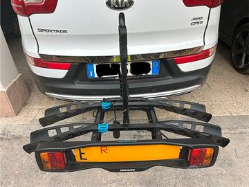 Portabici Norauto da gancio traino