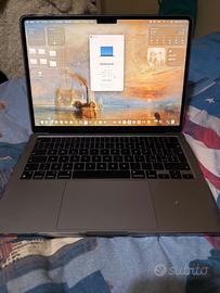 Macbook Air M2 2022 256gb 8gb Grigio Siderale