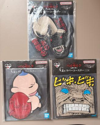 Set 3 Sottobicchieri Berserk - Ichiban