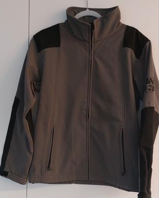 Giacca antivento grigia taglia S