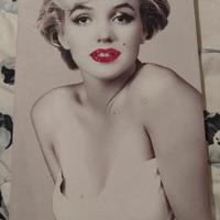 Quadro Marilyn Monroe - Stile Pop Art con Glitter