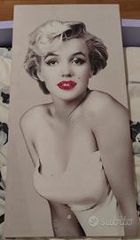 Quadro Marilyn Monroe - Stile Pop Art con Glitter