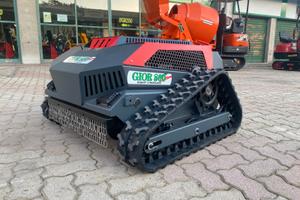 Robot Trincia Tagliaerba Cingolato GIOR 800 Radioc