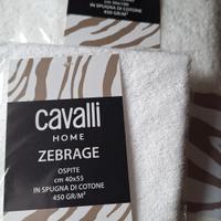 coppia asciugamani cavalli home 