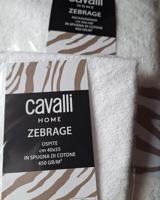 coppia asciugamani cavalli home 