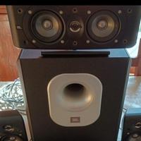 Home theater JBL 5.1 surraund con sub woofer Ampli