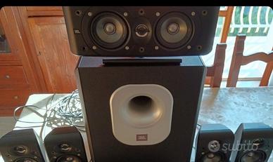 Home theater JBL 5.1 surraund con sub woofer Ampli