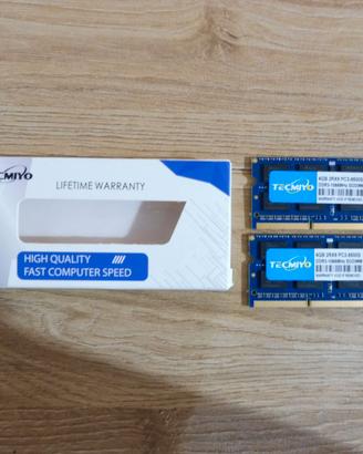 Memoria RAM Tecmiyo DDR3 8GB