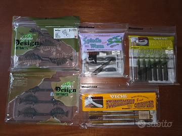 Lotto buste softbait bassfishing 