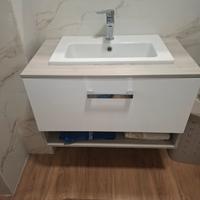 Mobile bagno moderno sospeso con lavabo - Ottime C