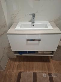 Mobile bagno moderno sospeso con lavabo - Ottime C