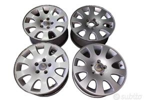 Cerchi In Lega Da 16" Per Audi A4 B5 - B6 - B7
