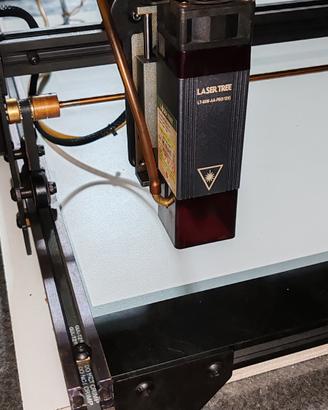 Laser Atomstack 10w + estensione piano +air assist