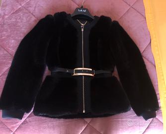 Cappotto elisabetta franchi con cintura tg. 40