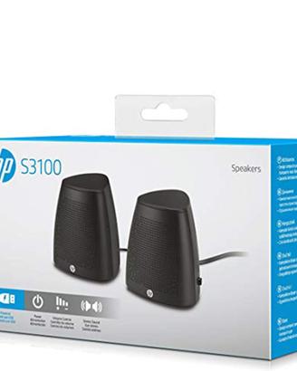 HP S3100 Altoparlante USB, Nero