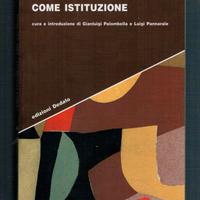 I Diritti Fondamentali come Istituzione di Luhmann
