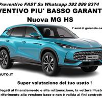 Nuova MG HS Hybrid, da immatricolare !