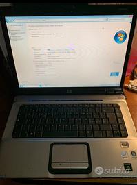 NOTEBOOK HP DV6 4GB 256 HD 15.6 pollici