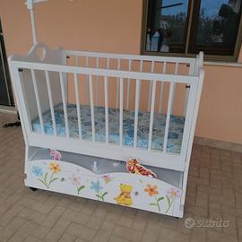 Lettino culla bambino neonato
