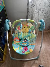 Altalena elettrica neonati