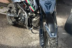 pit bike 125cc automatica ruote 12/14 seminuova