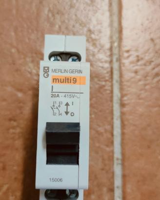 Merlin Gerin sezionatore 2P 20A